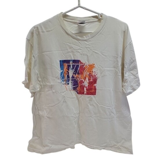 Vintage‎ 90s Nike Air Distressed T-shirt Size L Rare USA - Picture 1 of 15